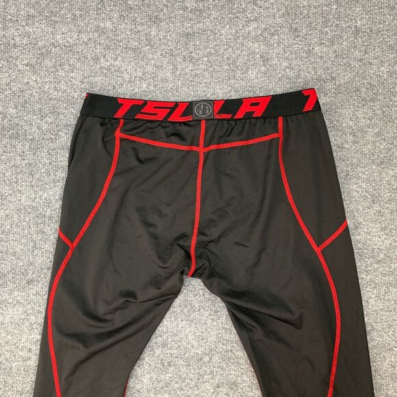 TSLA Thermal Leggings Mens XL Extra Large Compression Baselayer Wintergear New - Picture 11 of 14